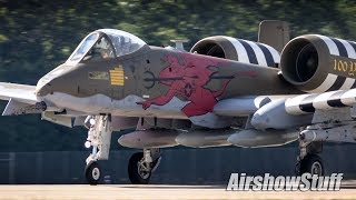 Oshkosh Warbird and Military ArrivalsDepartures Thursday  EAA AirVenture Oshkosh 2018 [upl. by Yllah]