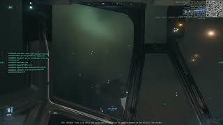 Star Citizen 323 ePTU Reclaimer HUD showing on ceiling [upl. by Sandry749]