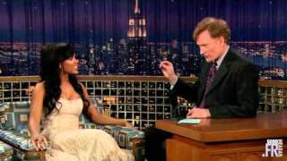 Meagan Good  Late Night with Conan OBrien [upl. by Mont]