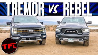 Did The Ford F150 Tremor Just COMPLETELY Outshine The Ram Rebel I Take A Closer Look [upl. by Karleen]