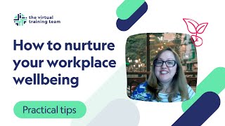 How to nurture your workplace wellbeing with the PERMA model  VTT [upl. by Verna]