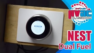 Nest Thermostat  How to Setup a NEST Thermostat for Dual Fuel [upl. by Blau]