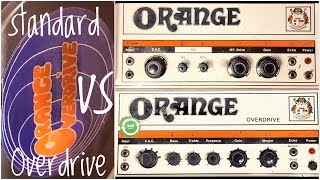 Vintage Orange Amps Shootout  OVERDRIVE Vs STANDARD OR80 [upl. by Hartman612]