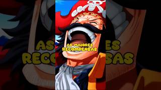 AS 7 MAIORES RECOMPENSAS EM ONE PIECE 😳 onepiece luffy short [upl. by Madra]