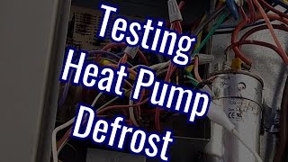 Testing Heat Pump Defrost  Nordyne [upl. by Lleze]