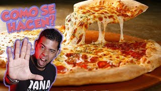 COMO HACER PIZZA Casera BRUTAL  TUTORIAL  David Show [upl. by Antipus]