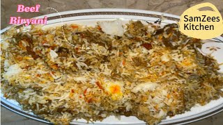 Beef Biryani recipe [upl. by Aedrahs67]