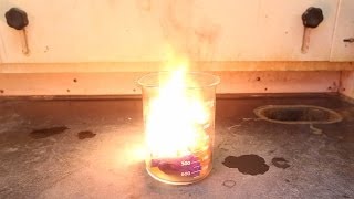 Fuming Nitric Acid vs Lab Gloves [upl. by Leciram264]