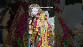 DAKSHIN MUMBAICHI RAJLAKSHMI  2024  MUMBAI DEVI MAHA AAGMAN SOHALA 2024  NAVRATRI FESTIVAL [upl. by Tut]