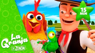 Se Enojó el Lorito Pepe Y Más Canciones Divertidas 👨🏻‍🌾 LA GRANJA DE ZENÓN 👨🏻‍🌾 MIX 🌈 PARA NIÑOS [upl. by Odrick760]