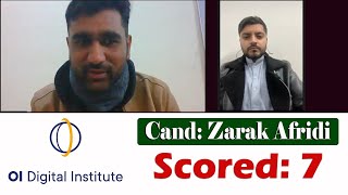 ELLT Speaking Test  OIETC Speaking Mock Test  Oxford English Test  Cand Zarak [upl. by Meelas]