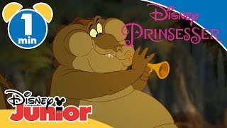 Prinsessen og Frøen  Louis spiller jazz 🎺 Disney Junior Danmark [upl. by Jac]