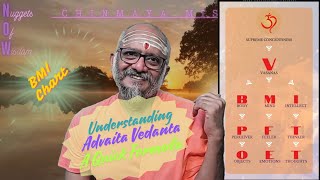 078 NOW  Nuggets Of Wisdom  Easy Understanding Of Vedanta B M I Chart 002 [upl. by Belter915]