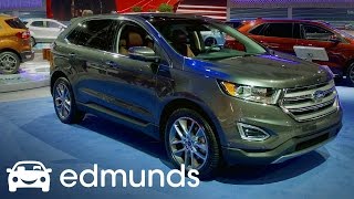 2017 Ford Edge Review  Features Rundown  Edmunds [upl. by Clemmy102]