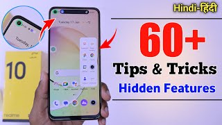 Realme 10 Tips And Tricks  Top 60 Hidden Features  Hindiहिंदी [upl. by Aitselec]