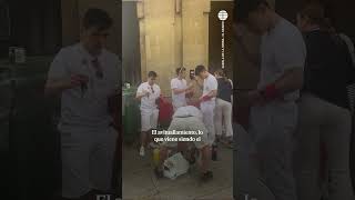 Así han sido los instantes previos al Chupinazo de los Sanfermines 2024 [upl. by Eiuqcaj]