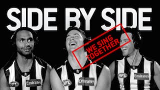 New recruits sing Good Old Collingwood Forever [upl. by Noed]