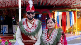 Binod Bhurtyal amp Rachana Dahal Wedding  20810330 [upl. by Atilam89]