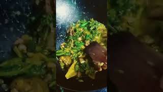 Palak sak recipe shorts [upl. by Hayse855]