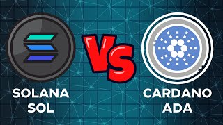 Solana SOL VS Cardano ADA Which One Best For Investment [upl. by Findley254]