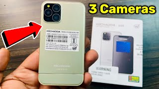 KECHODA K66 THREE CAMERA MOBILE UNBOXING 🔥❤️ BETTER THAN 5G FEATURE PHONES [upl. by Retswerb239]