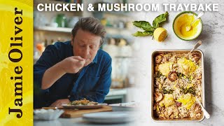 Chicken and Mushroom Traybake l Jamie Fast and Simple l Channel 4 Mondays 8pm [upl. by Hild]