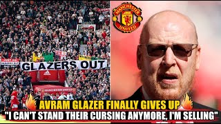 Avram Glazer Finally Gives Up  quotI Cant Stand Their Cursing Anymore Im Selling quot l MAN UNITED [upl. by Sesilu]