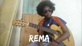 Beamer rema beamer badboys guitar cover [upl. by Meibers]