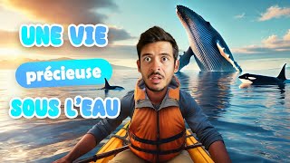 Episode 281  Une vie précieuse sous leau orques baleine sur le kayak [upl. by Odama]