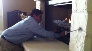 HOW START GAS FIREPLACE [upl. by Carlyle]