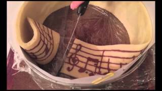 Musical Joconde Imprimé Chocolate Mousse Cake [upl. by Anoyek]