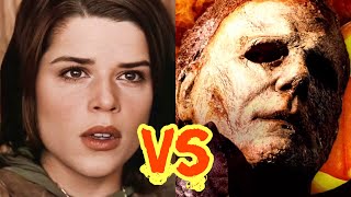 SCREAM FIGHTS  Sidney Prescott Vs Michael Myers  The Ultimate Showdown [upl. by Eartnoed]