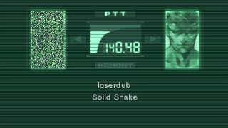 Solid Snake  loserdub  codec incoming transmission [upl. by Adella]