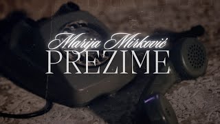 Marija Mirković  Prezime Lyrics video [upl. by Aniral]