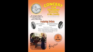 2024 St Georges Church Free Concert October 20th Video 2 [upl. by Tal]