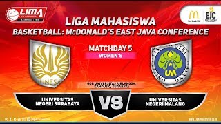 WOMENS UNESA VS UM LIMA BASKETBALL McDONALDS EJC 2018 [upl. by Yanal]