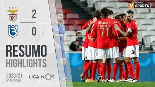 Highlights  Resumo Benfica 20 Belenenses Liga 2021 5 [upl. by Apostles]