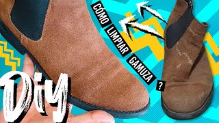 Como limpiar Zapatos de Gamuza  Chelsea Boots [upl. by Name669]