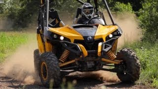 2014 CanAm Maverick MAX X rs Review [upl. by Ecnarolf]