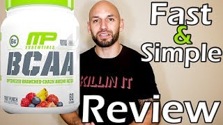 Musclepharm Essential BCAA Supplement Review Branched Chain Amino Acids [upl. by Aikar936]