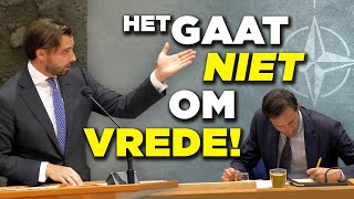 Baudet FVD over Oekraïne quotVoert Washington hier een buitengewoon cynische agenda uitquot [upl. by Eidac]