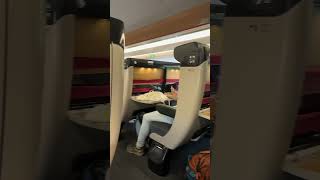 SNCF TGV INOUI FIRST CLASS  TRIP TO BIARRITZ [upl. by Ardnahcal]