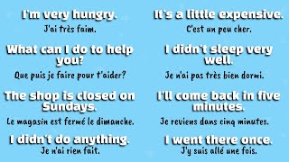 Parlez Anglais Comme un Natif  30 Phrases [upl. by Akimrej]