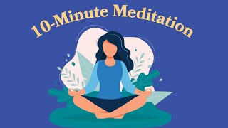 10Minute Meditation For Sleep [upl. by Yarrum306]