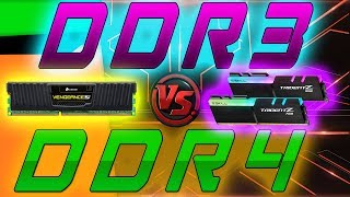 RAM DDR3 VS DDR4 GAMING TEST 2018  FRAME RATE TEST 2007 RAM VS 2014 RAM [upl. by Atsugua]