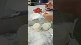 How to make jiaozi jiaozi dumplings chinesefood shortvideo [upl. by Blake]