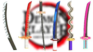 Meaning of ALL Demon Slayer Nichirin Sword Colors [upl. by Nisior]