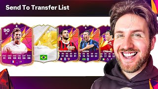 I Packed 10 x Trackstars Players  ICONS in a FC 25 Pack Opening [upl. by Sawyere261]