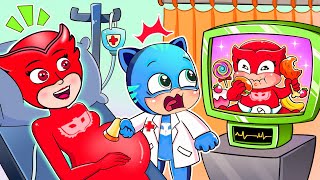 Owlette is Pregnant Baby Owlette Brewing Cute Catboys Life Story  PJ MASKS Animation [upl. by Caresse]