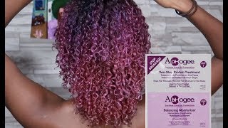 Before You Cut Your Damaged Hair Watch This  How to Aphogee 2 Step Protein Treatment [upl. by Ellivro]